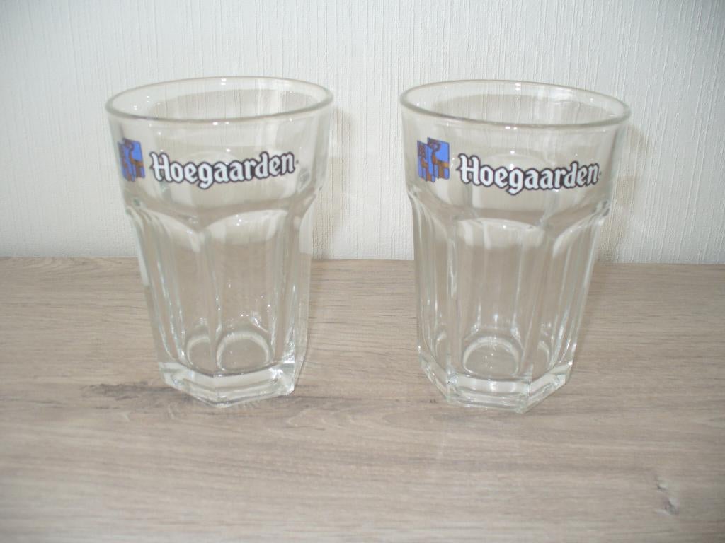 2 Glazen Hoegaarden, Ophalen of Verzenden
