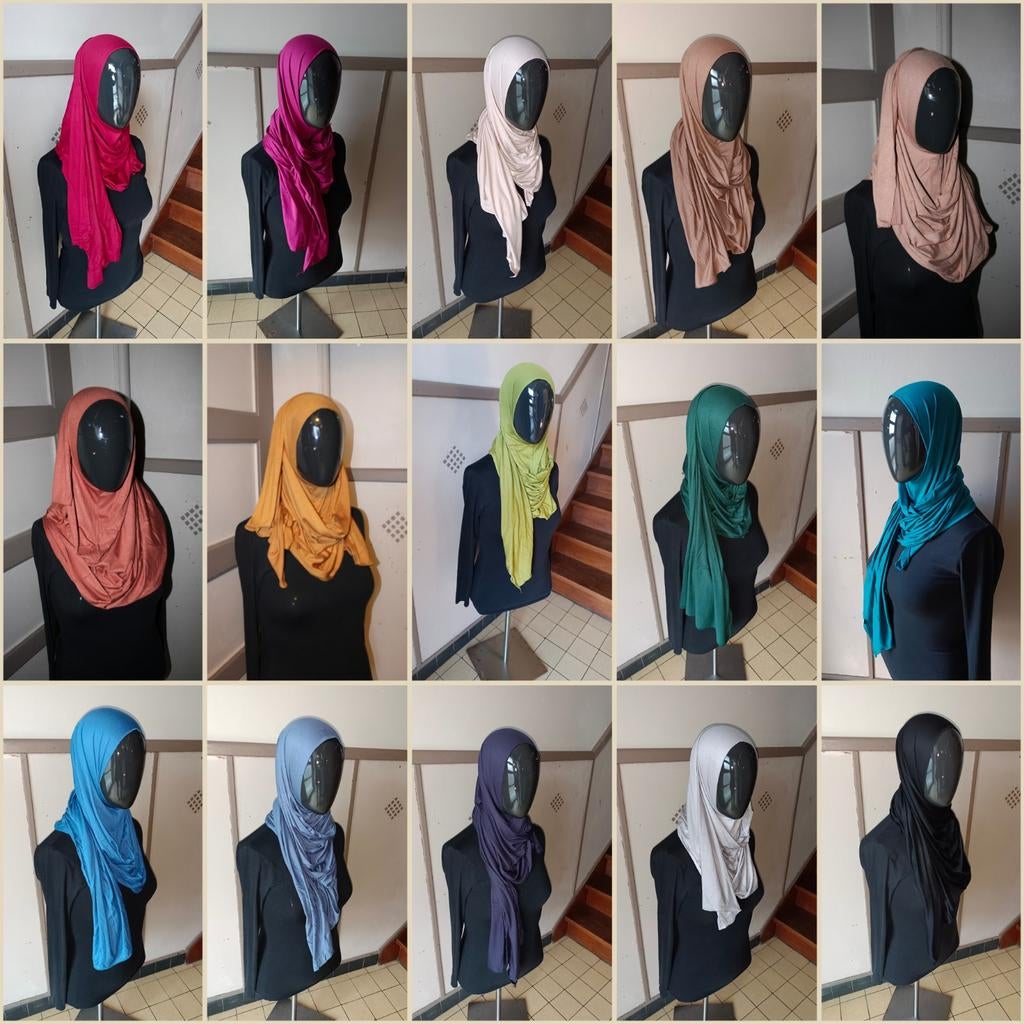 Foulard hijab instantané, Enlèvement ou Envoi, Neuf