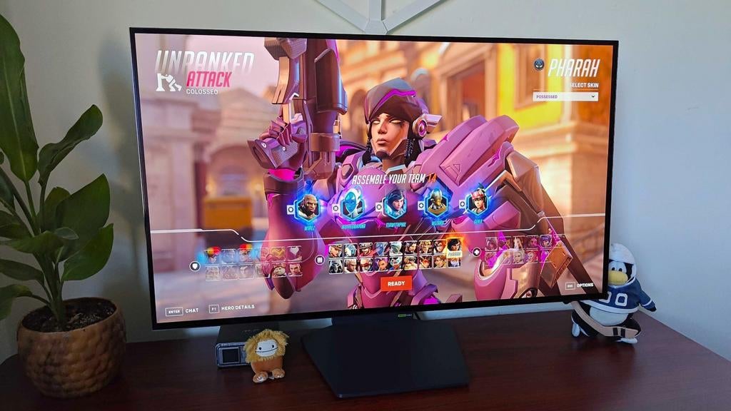 Scherm | LG 32" 4k OLED 240 Hz - 480 Hz 0,03 ms, Audio, Tv en Foto, Televisies, Zo goed als nieuw, OLED, 60 tot 80 cm, 4k (UHD)