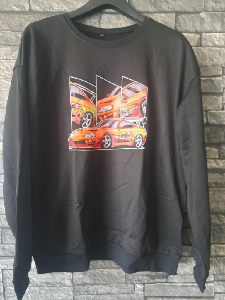 PULL TOYOTA SUPRA FAST AND FURIOUS TAILLE L, Enlèvement ou Envoi, Neuf, Taille 52/54 (L), Noir