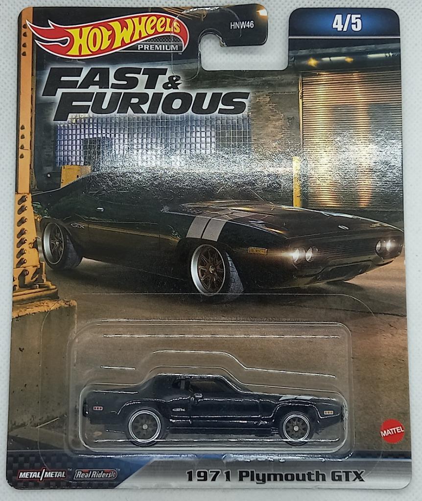 Hotwheels Premium Fast & Furious 1971 Playmouth GTX, Enlèvement ou Envoi, Neuf, Voiture