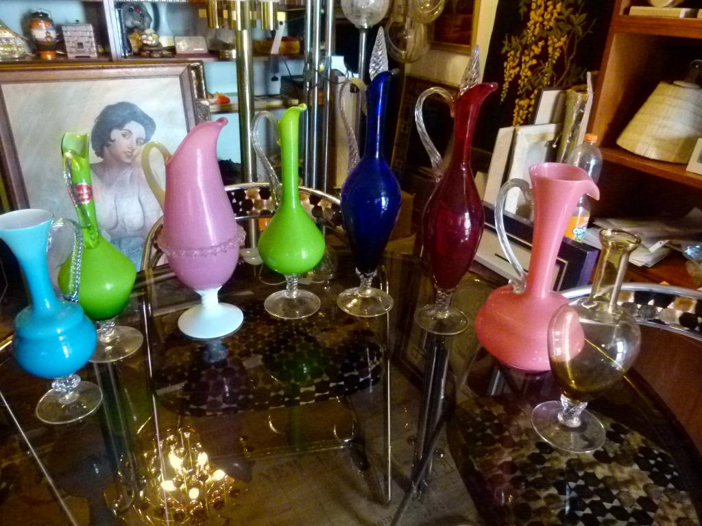 vintage decanter karaf Murano mid-century, Ophalen, Huis en Inrichting