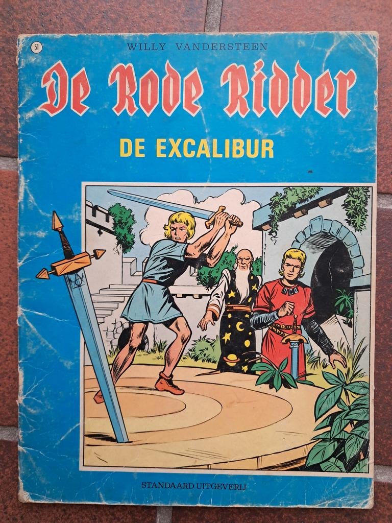 Rode Ridder 51 De Excalibur, Boeken, Stripverhalen, Ophalen of Verzenden
