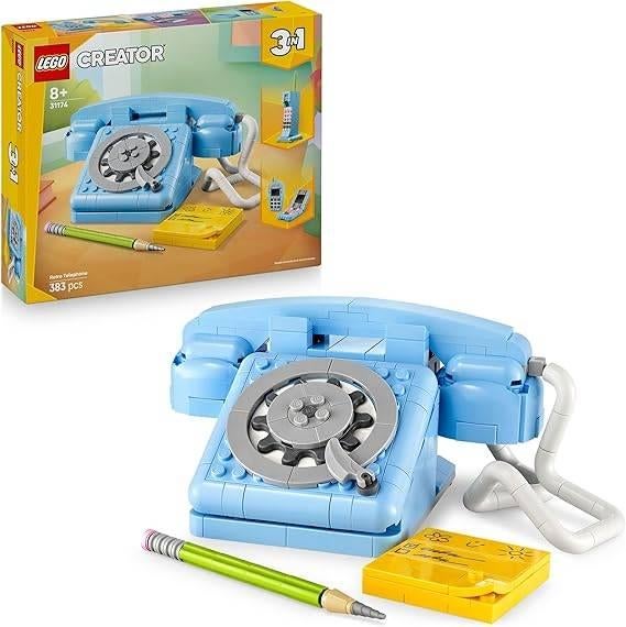 LEGO Creator | Téléphone rétro 3 en 1 | LIVRAISON GRATUITE