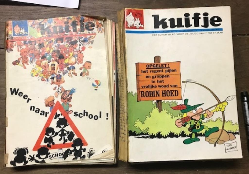 KUIFJE 40 ZELF INGEBONDEN WEEKBLADEN  1967 en1969, Ophalen of Verzenden, Gelezen, Sport en Vrije tijd