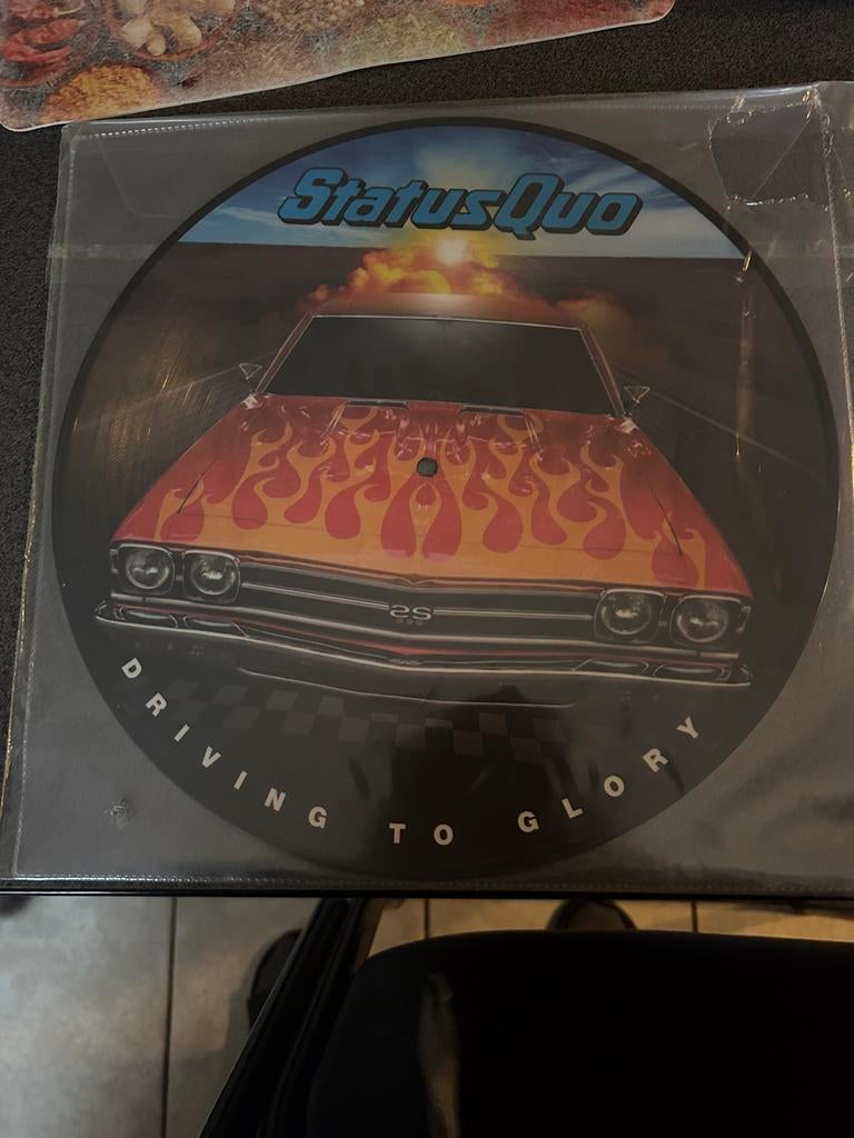 Status quo: driving to glory (picture disc), Ophalen of Verzenden, Nieuw in verpakking, 12 inch, Poprock