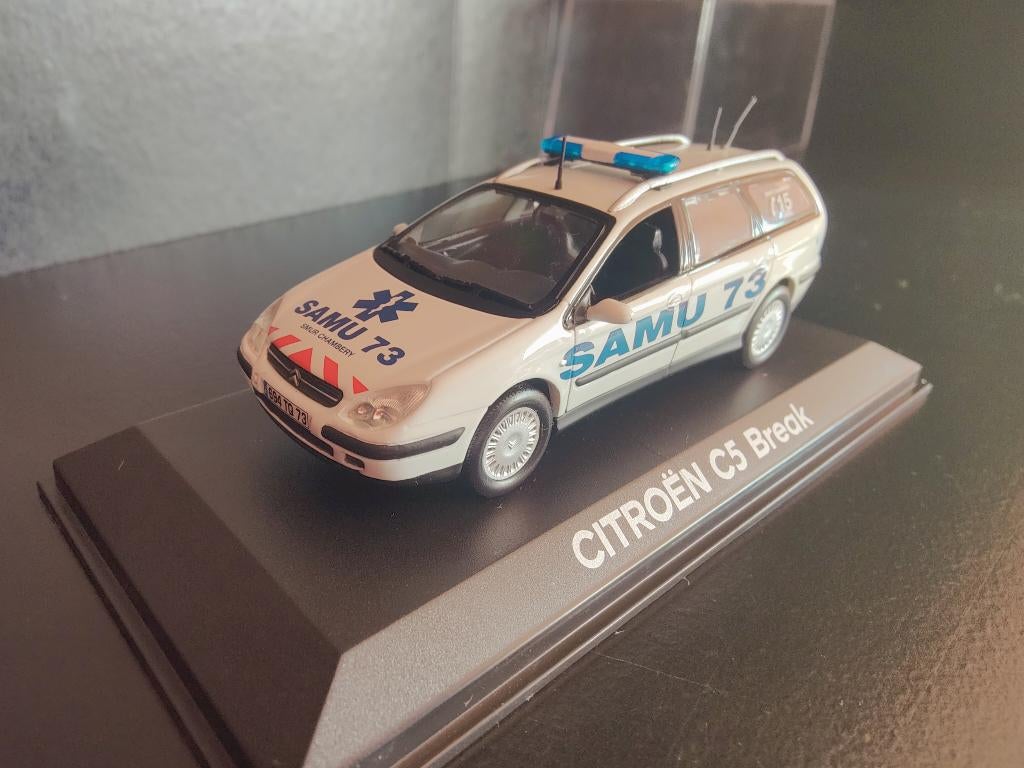 NOREV — Citroën C5 stationwagen (SAMU 73) — 1:43, Ophalen of Verzenden, Nieuw, Auto, Norev