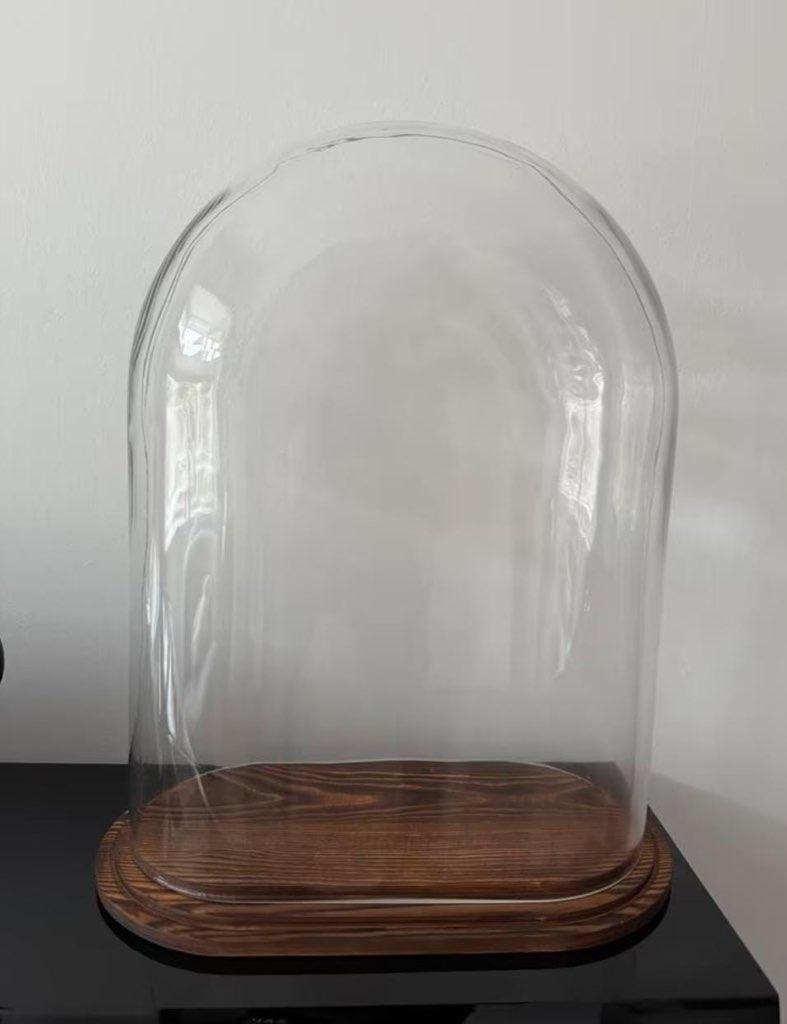 GEZOCHT ! ! ! GROTE GLAZEN OVALE STOLP GEZOCHT ! ! !, Ophalen