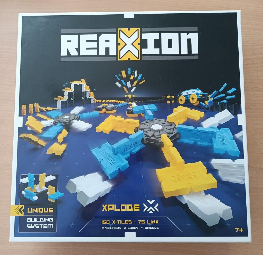 Jeu reaxion toupie + dominos, Enlèvement