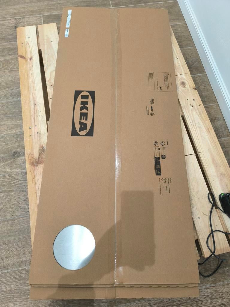 Fond de hotte crédence IKEA double face inox/cuivre, Neuf