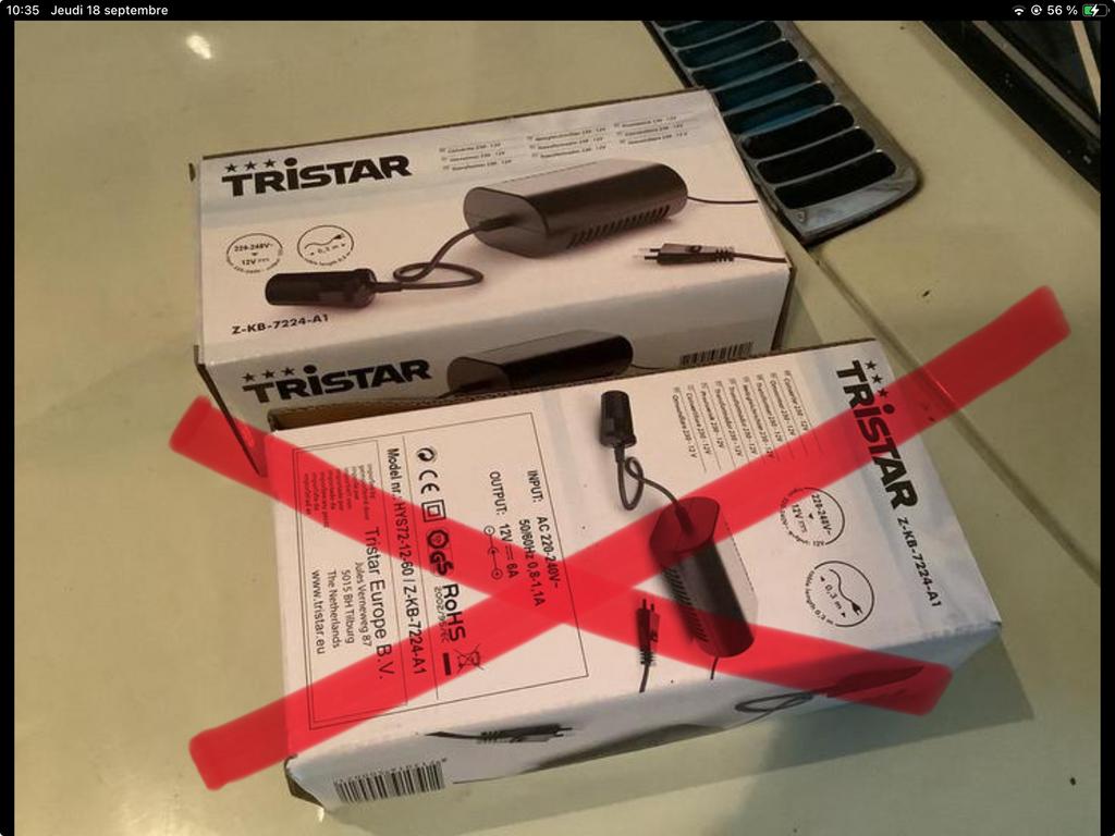 CONVERTISSEUR 230 v ~ 12 v ..TRISTAR, Enlèvement, Neuf