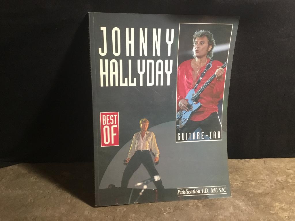 Guitare tab johnny Hallyday, Enlèvement ou Envoi, Comme neuf