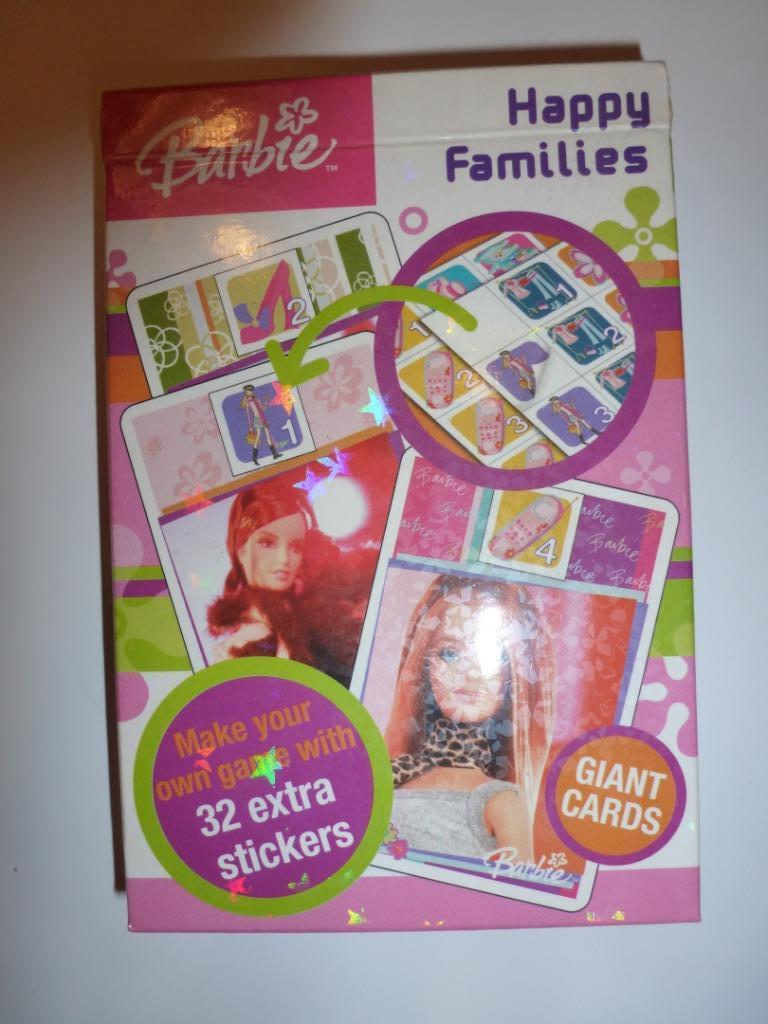 Barbie kwartet Happy families, Enlèvement ou Envoi, Comme neuf