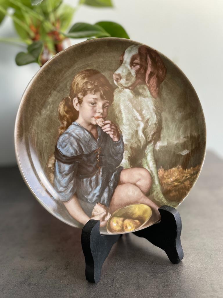 Decoratief bord van Royal Schwabap, Antiek en Kunst, Ophalen