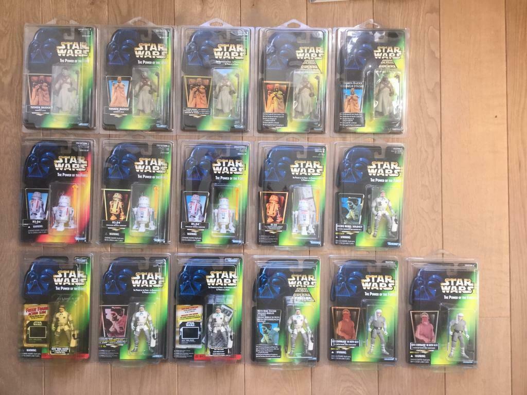 Star wars POTF2 tusken raider R5-D4 hoth rebel soldier luke, Enlèvement ou Envoi, Neuf, Figurine