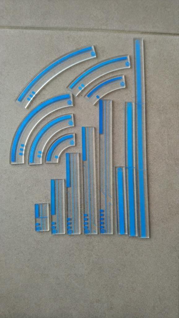 Star Wars X-Wing FFG Range rulers A-Wing RZ-1 (Hyperspace tr, Ophalen of Verzenden, Nieuw, FFG