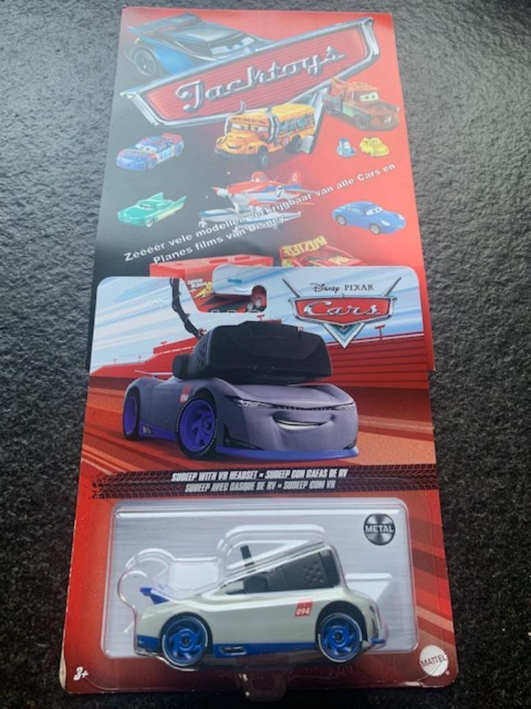 Cars Disney Pixar Sudeep with VR headset, Ophalen of Verzenden, Nieuw