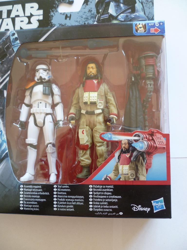 STARWARS DUOPACK"BAZE MALBUS/IMPERIAL SNOWTROOPER"UIT 2016, Verzamelen, Ophalen of Verzenden, Nieuw, Actiefiguurtje