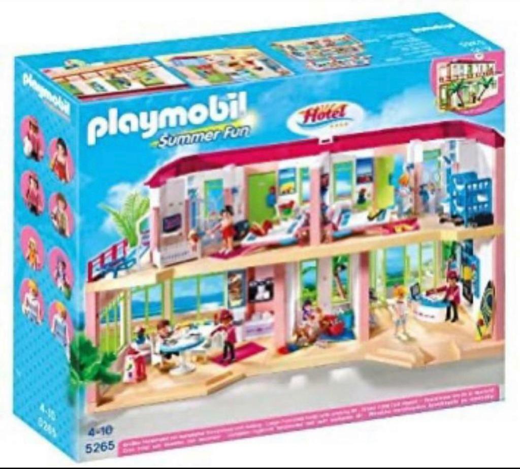 Hotel playmobil, Enlèvement, Comme neuf, Ensemble complet