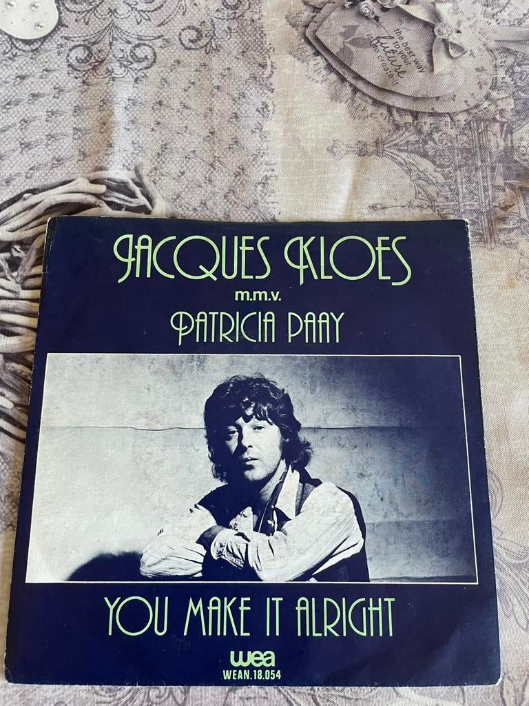 Jacques kloes  m.m..v patricia paay - you make it alright, Ophalen of Verzenden, Zo goed als nieuw