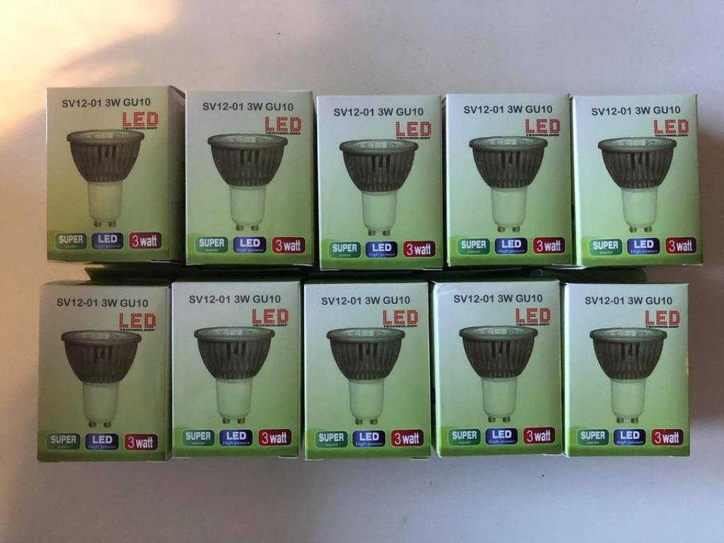 Lot ampoules (40) led 300 lumens ! GU10 4300K classe A 35  4, Enlèvement ou Envoi, Neuf, Ampoule LED