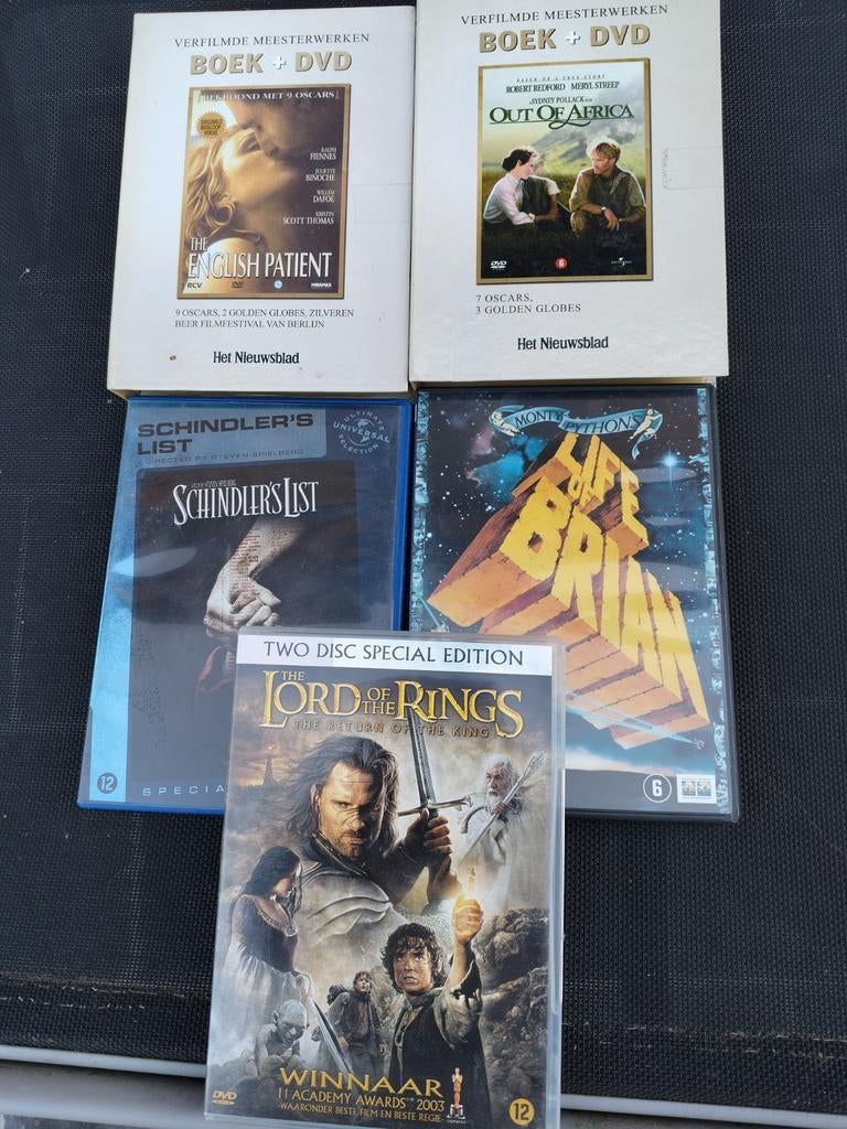 5 classic films op dvd, Cd's en Dvd's, Ophalen of Verzenden, Zo goed als nieuw