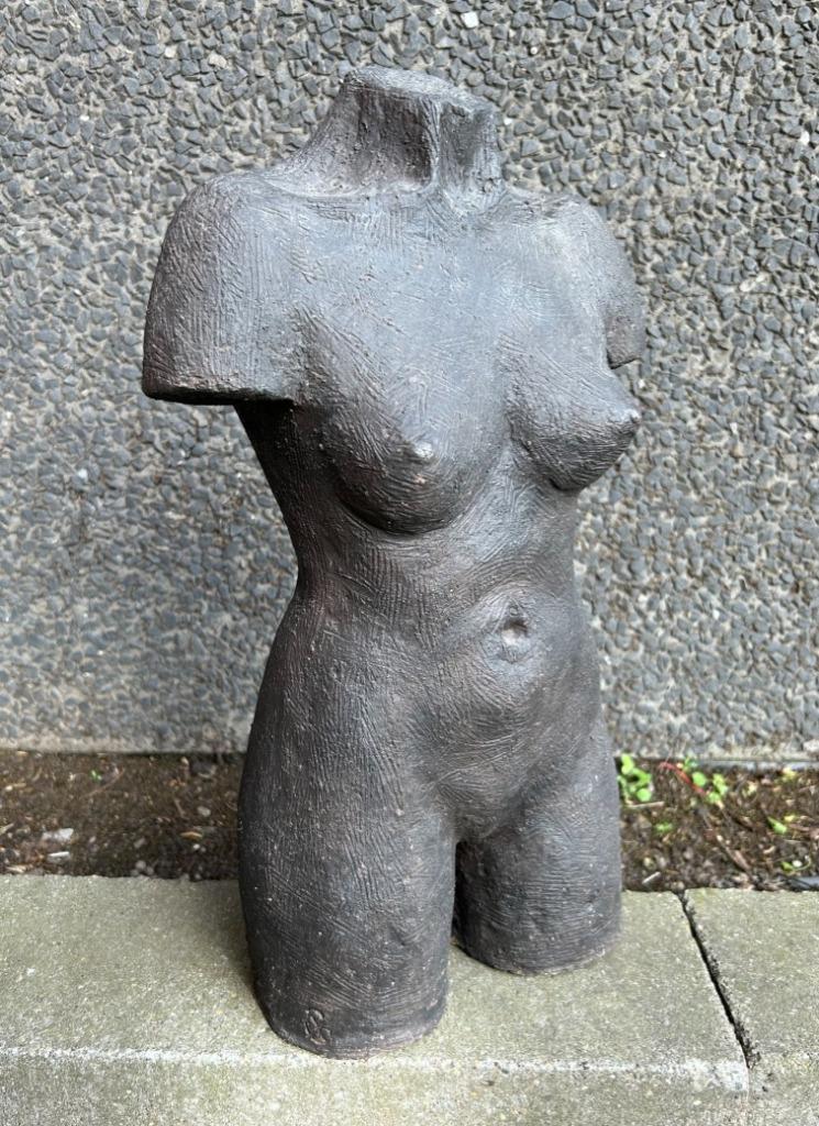 Torso vrouw, naakt, keramiek, Ophalen of Verzenden