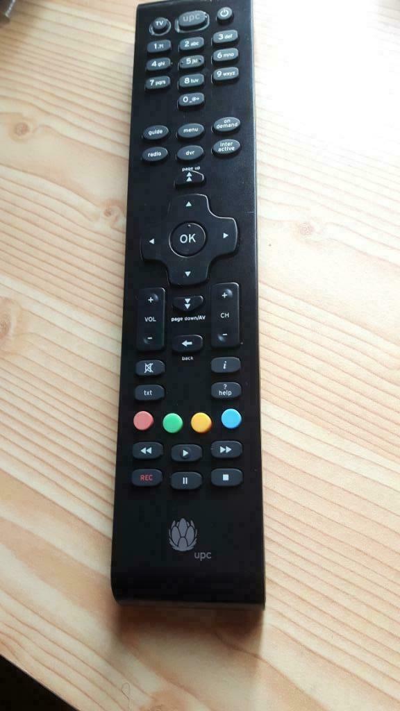 Afstandsbediening UPC, Audio, Tv en Foto, Ophalen of Verzenden, Gebruikt, Origineel, Tv