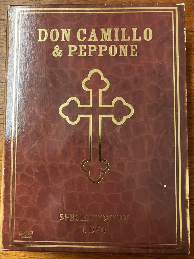5 DVD’s ‘Don Camillo & Peppone, Gebruikt, Overige genres, Ophalen of Verzenden, 1940 tot 1960