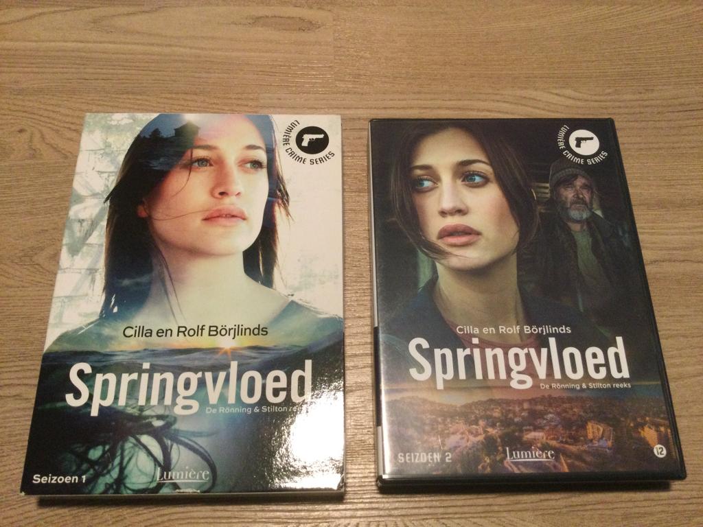DVD,s Lumière “ Springvloed “ seizoen 1&2 - Ecocheques, Enlèvement ou Envoi, Tous les âges, Coffret, Utilisé