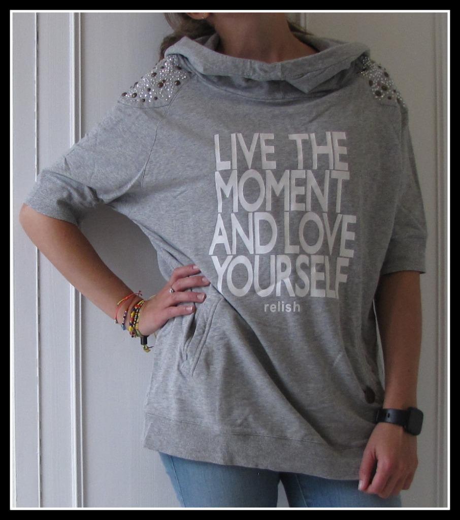 Grijze sweater Relish, Kleding | Dames, Maat 38/40 (M), Ophalen of Verzenden, Zo goed als nieuw, Relish