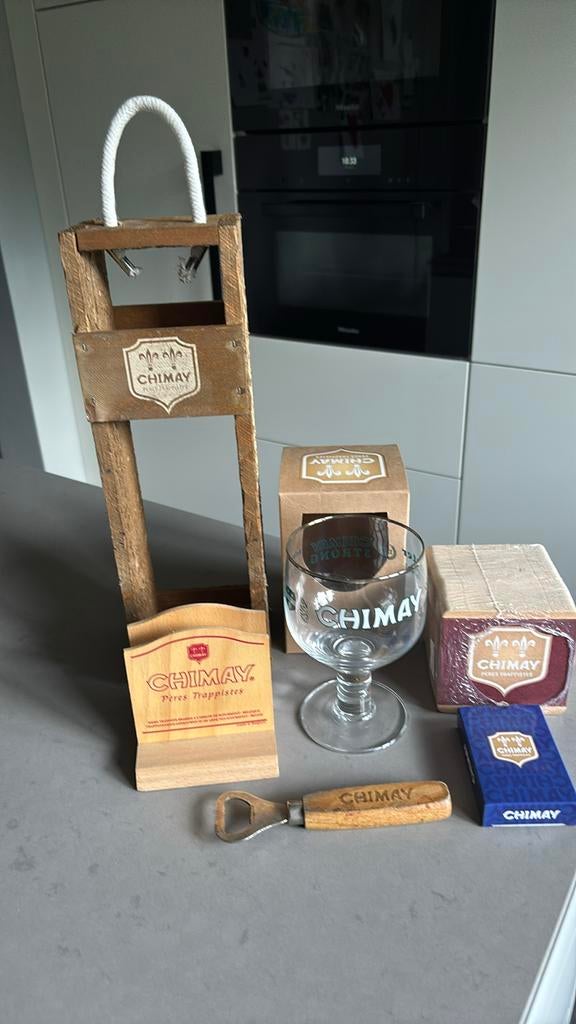 Lot de Chimay, Collections, Marques de bière, Enlèvement ou Envoi, Comme neuf