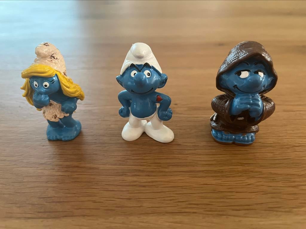 Smurfen - Diverse smurfen [Schleich - Germany], Enlèvement ou Envoi, Comme neuf, Différents Schtroumpfs, Poupée, Figurine ou Peluche