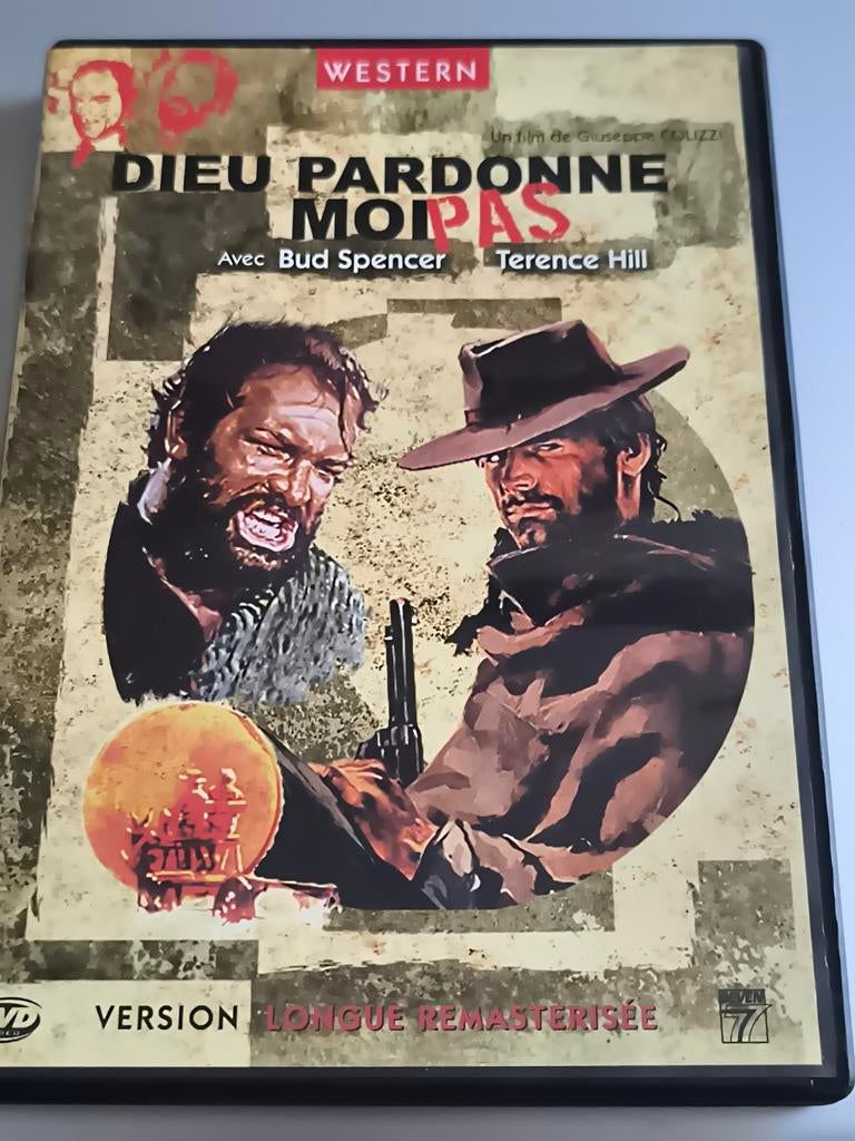 DVD Dieu pardonne, moi pas, Bud Spencer, Terence Hill, Cd's en Dvd's, Dvd's | Klassiekers, Ophalen of Verzenden, Zo goed als nieuw