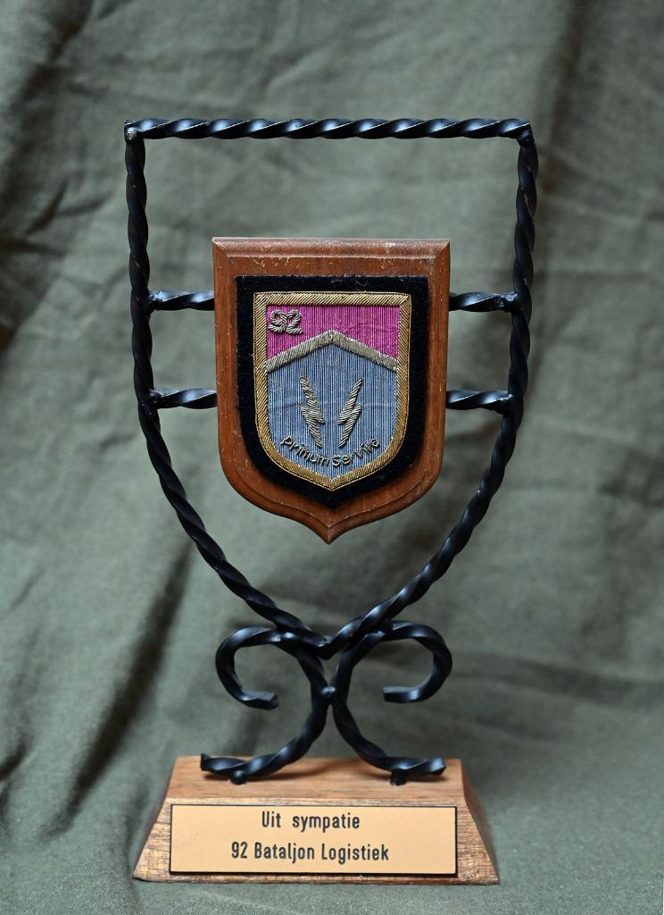 92 Bataillon Logistique - objet de décoration, Envoi, Armée de terre, Emblème ou Badge
