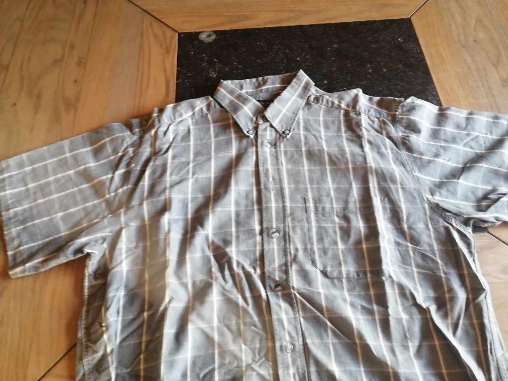Hemd korte mouw merk charlie parker – maat 43/44, Kleding | Heren, Ophalen of Verzenden, Gedragen, Charlie parker, Halswijdte 43/44 (XL)