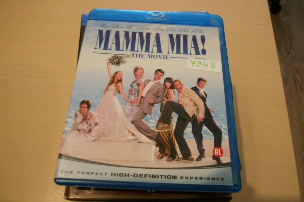 mamma mia     blu-ray, Ophalen of Verzenden