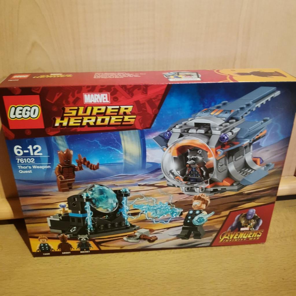 LEGO Super Heroes La quête de l'arme de Thor - 76102, Enlèvement ou Envoi, Neuf, Ensemble complet, Lego