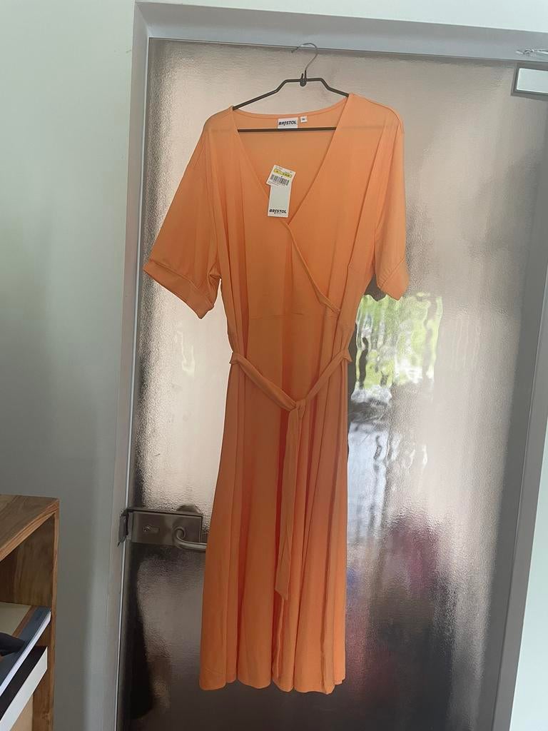 Nieuw kleedje Bristol XL, Kleding | Dames, Maat 46/48 (XL) of groter, Nieuw, Oranje, Ophalen of Verzenden