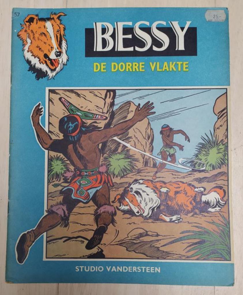 Bessy nr. 57 - De dorre vlakte (1965) ( misprint / misdruk ), Ophalen