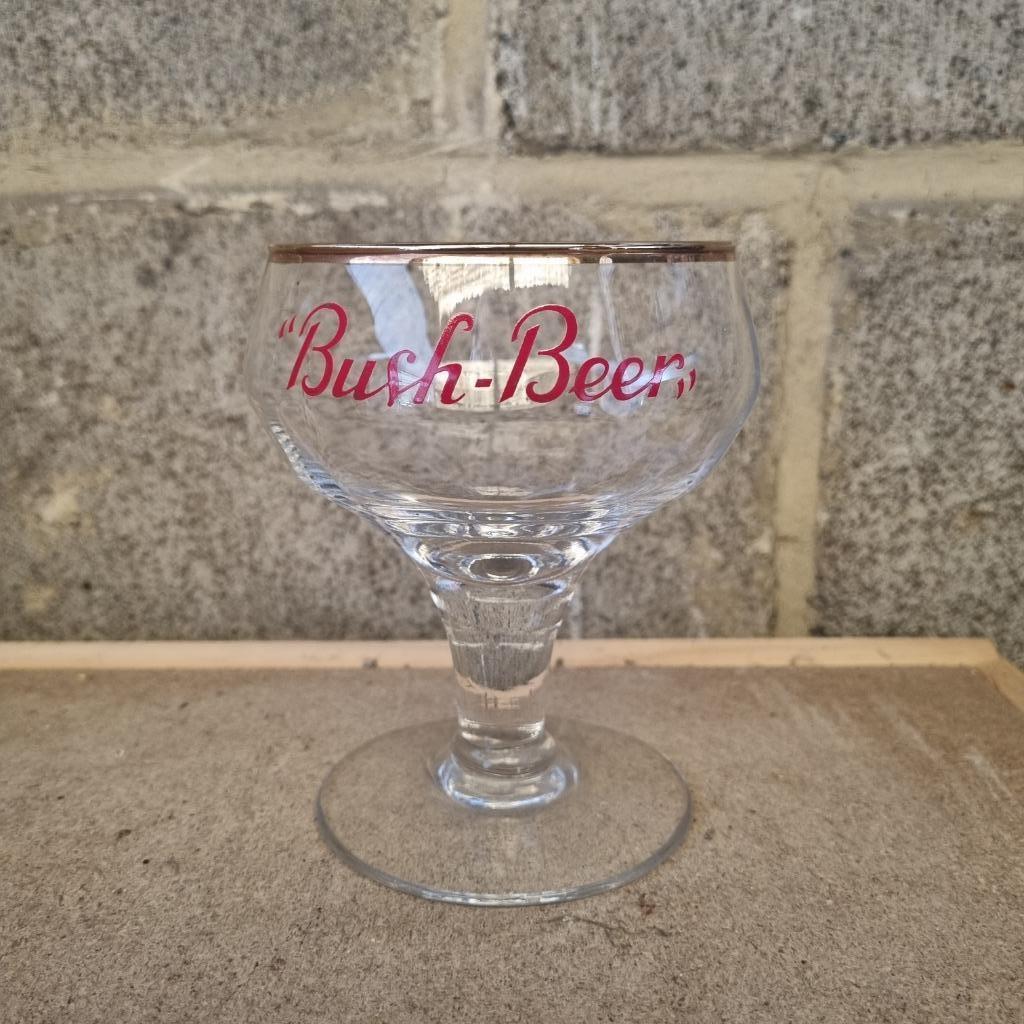 Verre Bush Beer (modèle 2), Enlèvement ou Envoi, Utilisé, Verre ou Verres, Autres marques