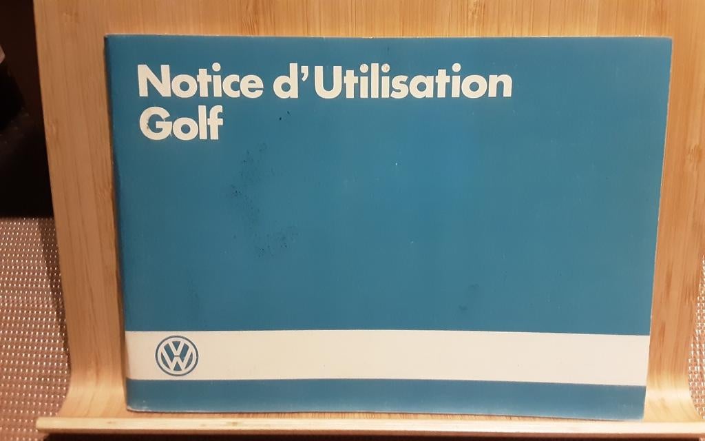 Volkswagen golf handleiding, Enlèvement ou Envoi