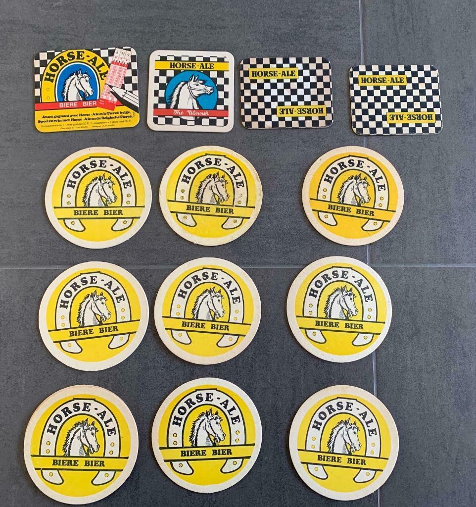 Bierviltjes Horse-Ale, Ophalen, Gebruikt, Viltje(s), Overige merken