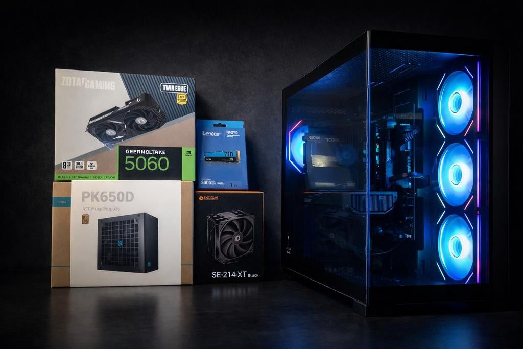 🔥GamePC i5 12400F - RTX 5060 – 32GB RAM – 1TB SSD garantie✅, 32 GB, Virtual Reality, Refurbished, Ophalen of Verzenden
