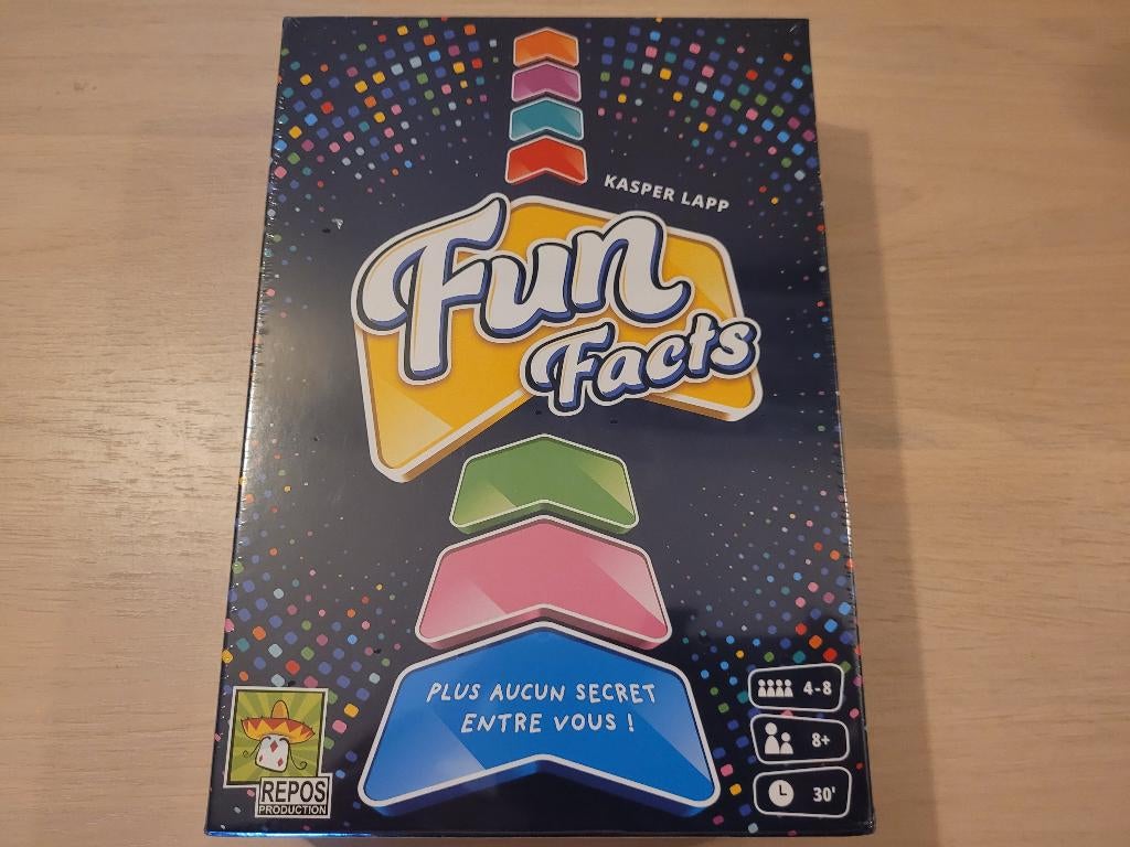 Nouveau jeu Fun Facts, 1 ou 2 joueurs, Enlèvement ou Envoi, Neuf