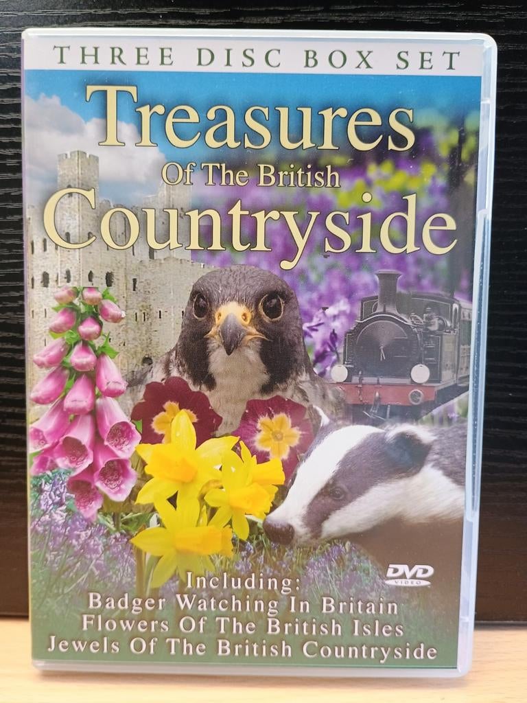 3 DVD-BOX "SCHATTEN VAN HET BRITSE PLATTELANDSLEVEN", Alle leeftijden, Ophalen of Verzenden, Zo goed als nieuw, Natuur