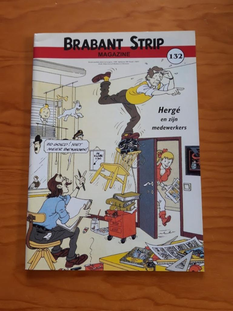 BrabantStripMagazine nr132 nov2005 Hergé en zijn medewerkers, Neuf, Patrick Vrancken, Une BD, Envoi