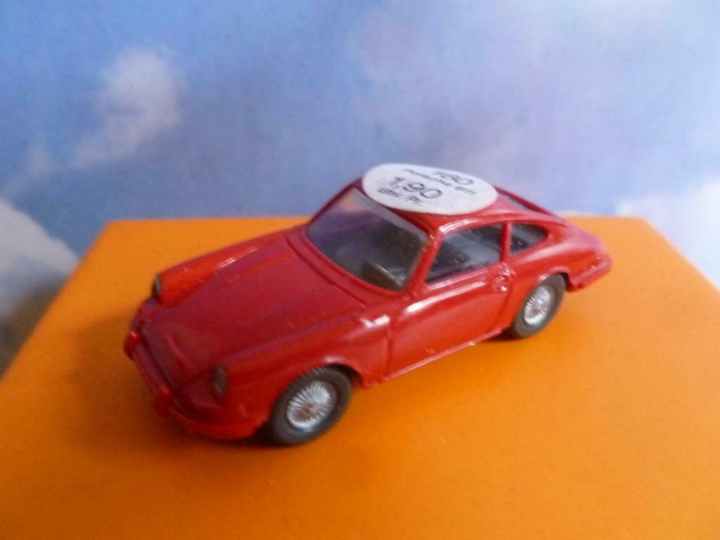 PORSCHE 911 S 1967 Red 1/87 HO WIKING Made in Germany Neuve, Enlèvement ou Envoi, Neuf, Voiture, Wiking