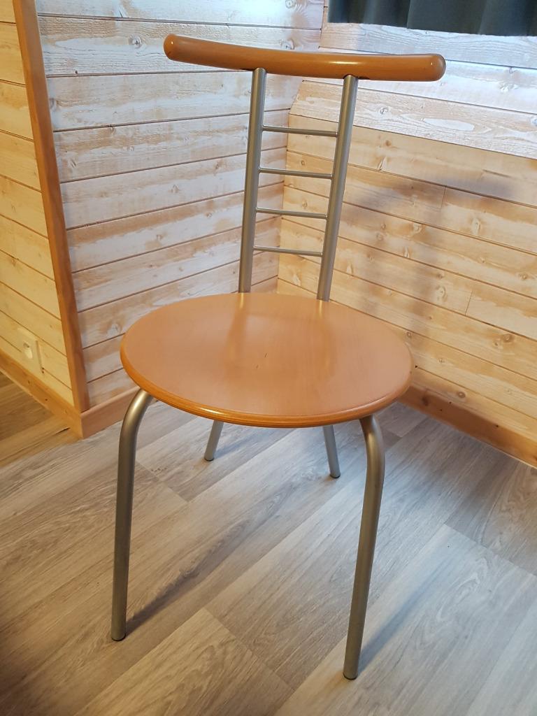 chaises, Maison & Meubles, Chaises, Comme neuf, Brun, Enlèvement, Cinq, Six Chaises ou plus