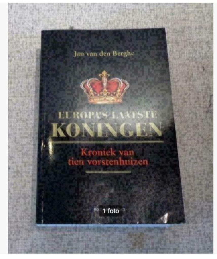 Beau livre 'Europe's Last Kings' - Jan van den Berghe, Enlèvement ou Envoi, Comme neuf